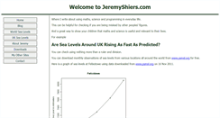 Desktop Screenshot of jeremyshiers.com